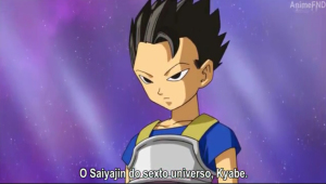 Dragon Ball Super Dublado episódio 37 - Vegeta VS Kyabe começa a